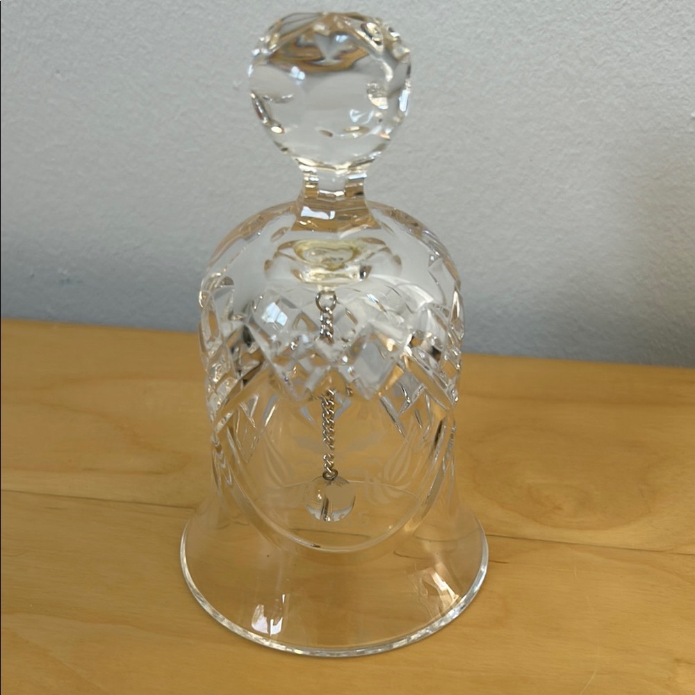 Vintage Waterford Crystal 1985 Two Doves Bell